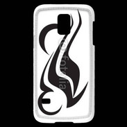 Coque Samsung Galaxy S5 Mini Tatouage d'un symbole de moto