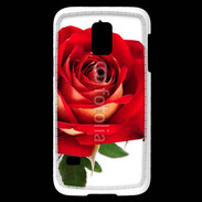 Coque Samsung Galaxy S5 Mini Rose rouge