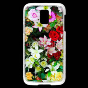 Coque Samsung Galaxy S5 Mini Fleurs 2