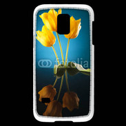 Coque Samsung Galaxy S5 Mini Miroir de tulipes
