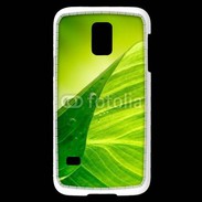 Coque Samsung Galaxy S5 Mini Feuille écologie