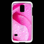 Coque Samsung Galaxy S5 Mini Pétale de rose