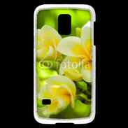 Coque Samsung Galaxy S5 Mini Fleurs Frangipane