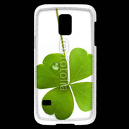 Coque Samsung Galaxy S5 Mini Trèfle à 4 feuilles