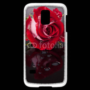 Coque Samsung Galaxy S5 Mini Belle rose Rouge 10