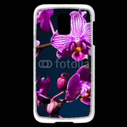 Coque Samsung Galaxy S5 Mini Belle Orchidée violette 15