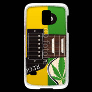 Coque Samsung Galaxy S5 Mini Guitare Reggae