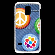 Coque Samsung Galaxy S5 Mini Hippies jean's