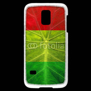 Coque Samsung Galaxy S5 Mini Feuille rasta