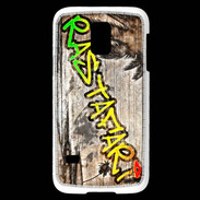 Coque Samsung Galaxy S5 Mini Rastafari graffiti
