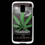 Coque Samsung Galaxy S5 Mini Téléphone Cannabis