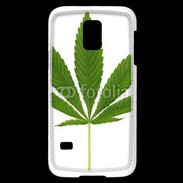 Coque Samsung Galaxy S5 Mini Feuille de cannabis
