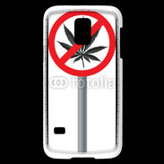 Coque Samsung Galaxy S5 Mini Cannabis interdit