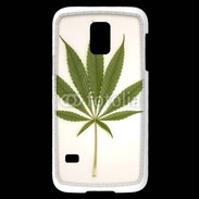 Coque Samsung Galaxy S5 Mini Feuille de cannabis 3