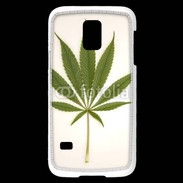Coque Samsung Galaxy S5 Mini Feuille de cannabis 3