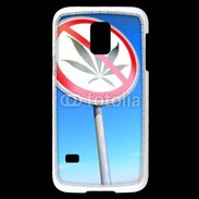 Coque Samsung Galaxy S5 Mini Interdiction de cannabis