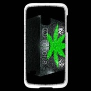 Coque Samsung Galaxy S5 Mini Cube de cannabis