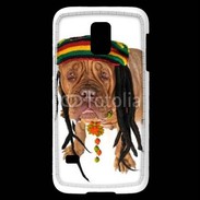 Coque Samsung Galaxy S5 Mini Rasta Dog 50