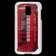 Coque Samsung Galaxy S5 Mini Cabine téléphonique rouge