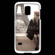 Coque Samsung Galaxy S5 Mini Vintage Tour Eiffel 30