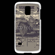 Coque Samsung Galaxy S5 Mini Vintage Wheels