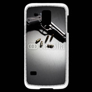 Coque Samsung Galaxy S5 Mini Pistolet et munitions