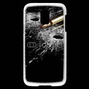 Coque Samsung Galaxy S5 Mini Impacte de balle dans une vitre