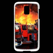 Coque Samsung Galaxy S5 Mini Intervention des pompiers incendie