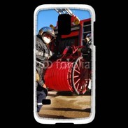 Coque Samsung Galaxy S5 Mini Pompiers Rangement matériel fin d'incendie
