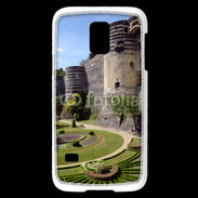 Coque Samsung Galaxy S5 Mini Château fort et jardins d'Angers en France