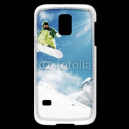Coque Samsung Galaxy S5 Mini Saut en Snowboard 2