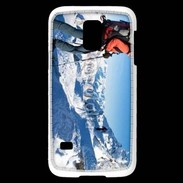 Coque Samsung Galaxy S5 Mini Skieuse en montagne extrême 5