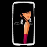 Coque Samsung Galaxy S5 Mini brunette