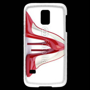 Coque Samsung Galaxy S5 Mini Escarpins rouges 3