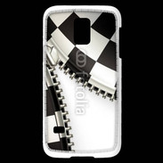 Coque Samsung Galaxy S5 Mini Zipper course