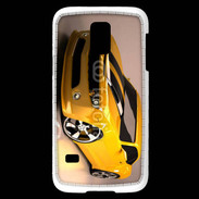 Coque Samsung Galaxy S5 Mini Belle voiture jaune et noire