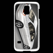 Coque Samsung Galaxy S5 Mini Sport car blanche