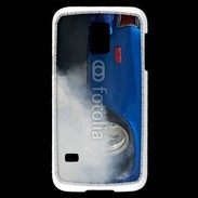 Coque Samsung Galaxy S5 Mini Roue en feu dragster 7