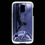 Coque Samsung Galaxy S5 Mini Silhouette sexy avec jante de voiture