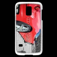 Coque Samsung Galaxy S5 Mini Voiture de sport rouge italienne