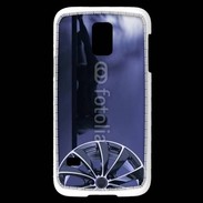 Coque Samsung Galaxy S5 Mini Silhouette sexy avec jante de voiture 2