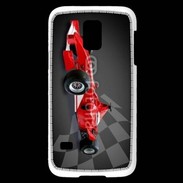 Coque Samsung Galaxy S5 Mini Formule 1 et drapeau à damier 50