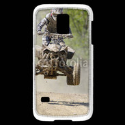 Coque Samsung Galaxy S5 Mini Rallie raid en quad