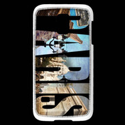 Coque Samsung Galaxy S5 Mini Paris en lettres