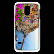 Coque Samsung Galaxy S5 Mini Cote italienne fleurie