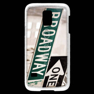 Coque Samsung Galaxy S5 Mini Panneau Broadway 5