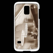 Coque Samsung Galaxy S5 Mini Expresso noir et blanc