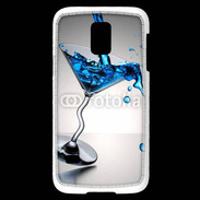 Coque Samsung Galaxy S5 Mini Cocktail bleu lagon 5