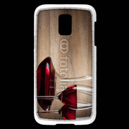 Coque Samsung Galaxy S5 Mini Vin rouge 12