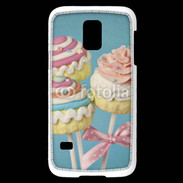 Coque Samsung Galaxy S5 Mini Cupcake sucette